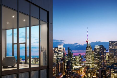 250 King St E, Allure Condos, Skyline