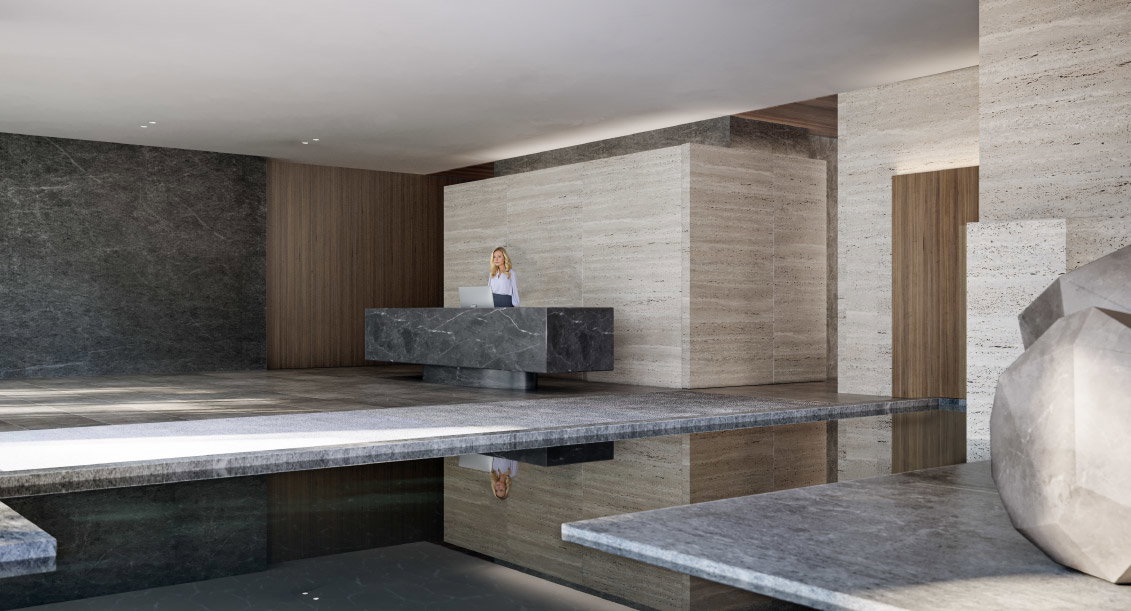 250 King St E, Allure Condos, Lobby