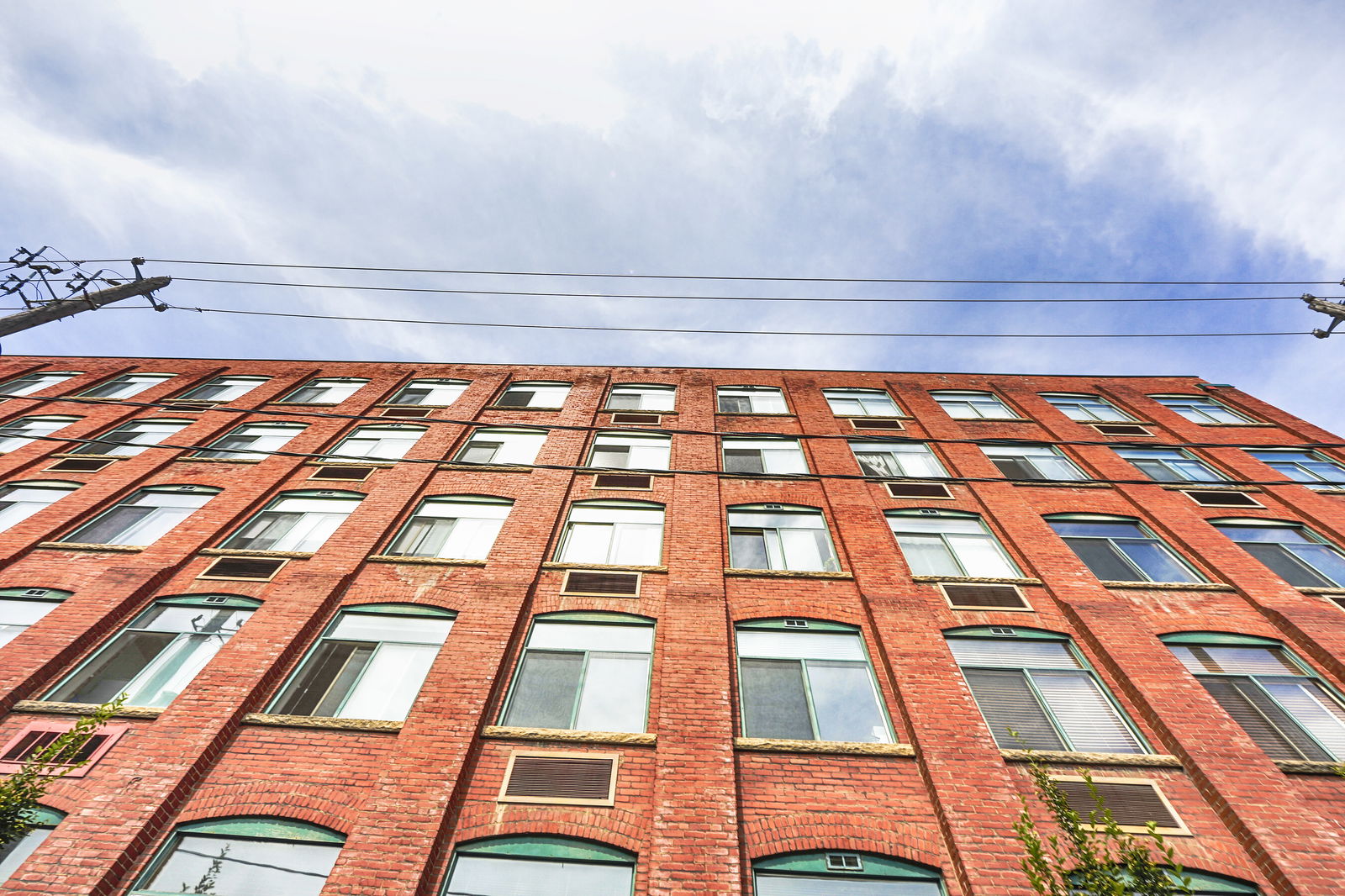 Exterior Sky — Noble Court Lofts, West End, Toronto