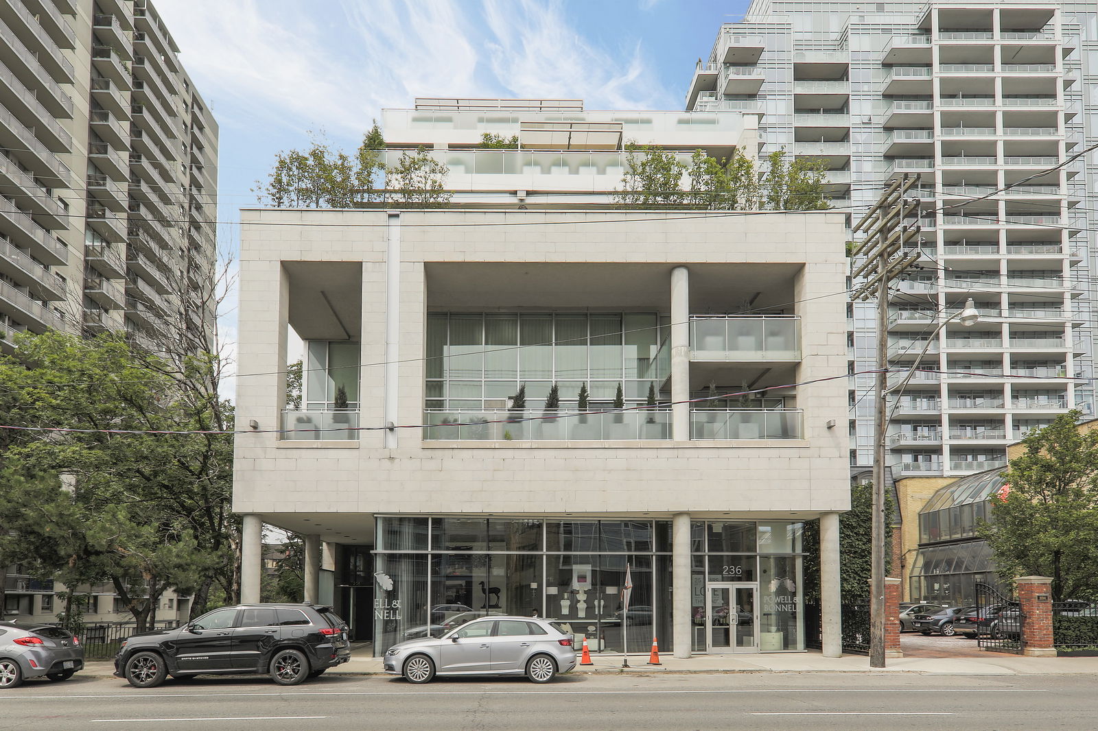 Exterior Facade — 238 Davenport Condos, Downtown, Toronto