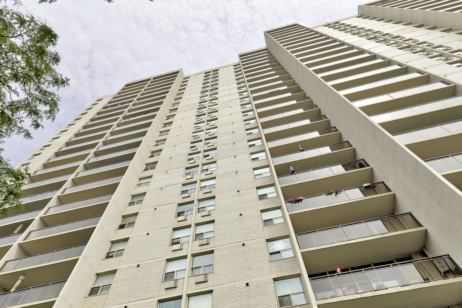 Exterior Sky — Briar Hill Towers, York Crosstown, Toronto