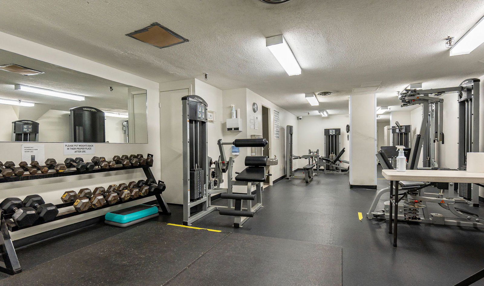 Gym — Briar Hill Towers, York Crosstown, Toronto