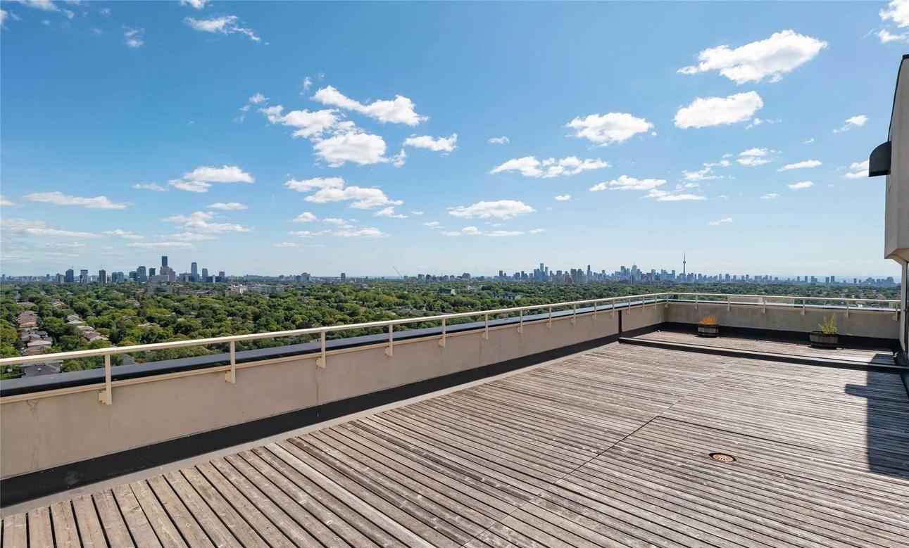 Rooftop Deck — The Allenway, York Crosstown, Toronto