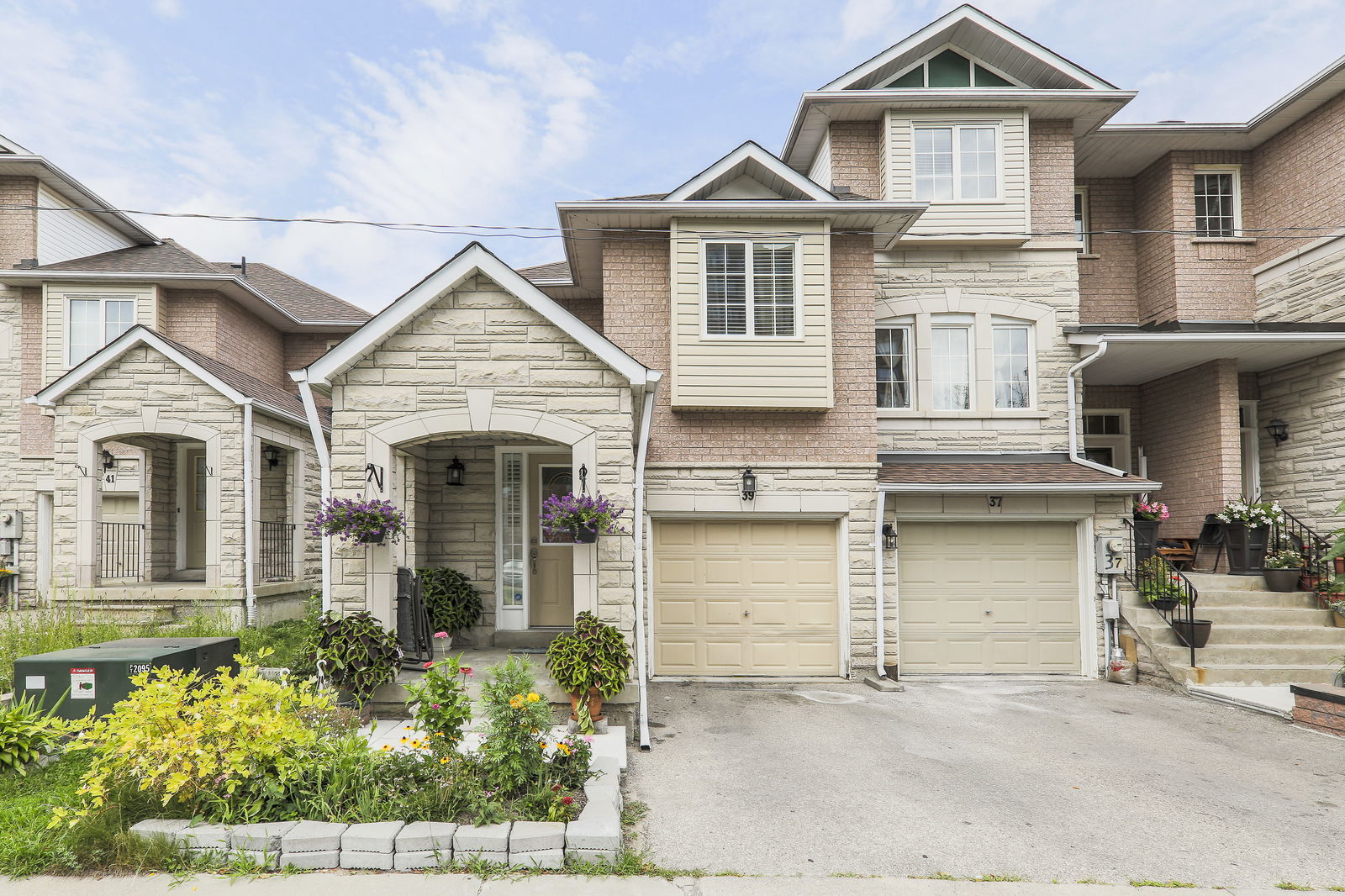 Exterior Facade — Pioneer Townhomes, York Crosstown, Toronto