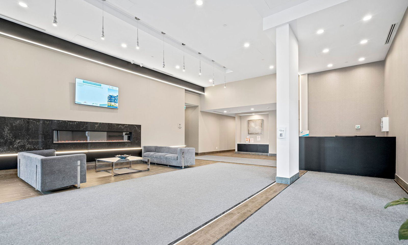 Lobby — The Village by Main Station Condos, East End, Toronto