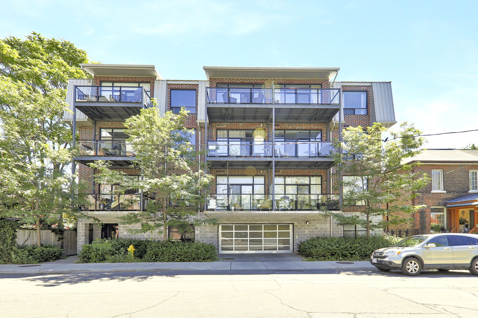 Exterior Facade — Abode Lofts, East End, Toronto