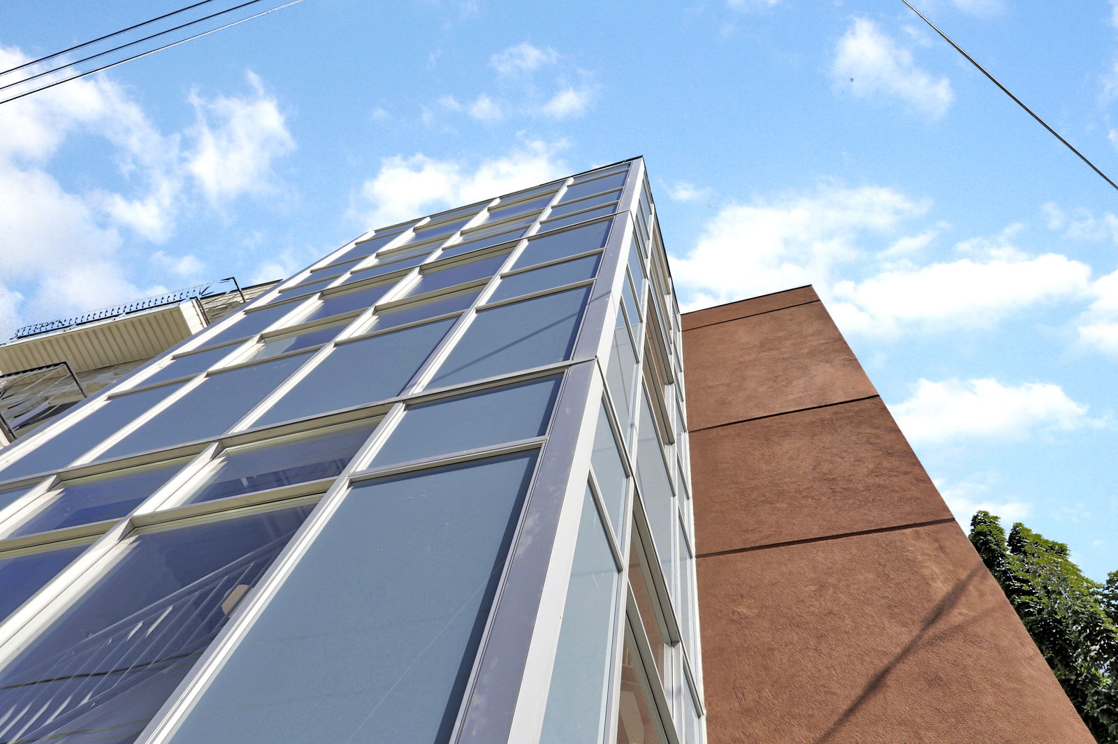 Exterior Sky — Cornerstone Terrace Boutique Lofts, East End, Toronto