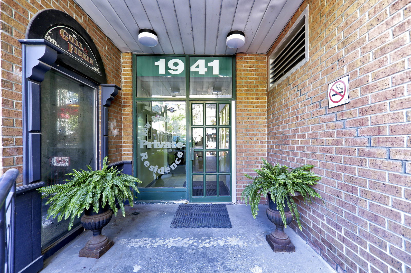 Entrance — Kew Beach, East End, Toronto