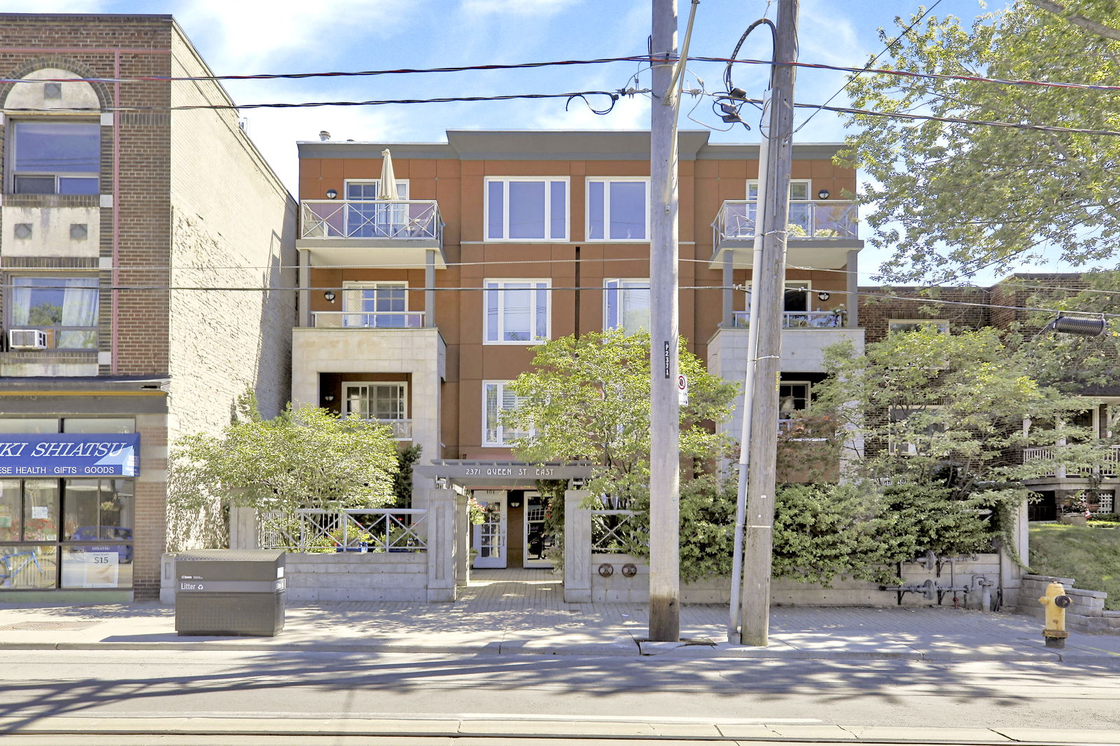 Exterior Facade — South Beach, East End, Toronto