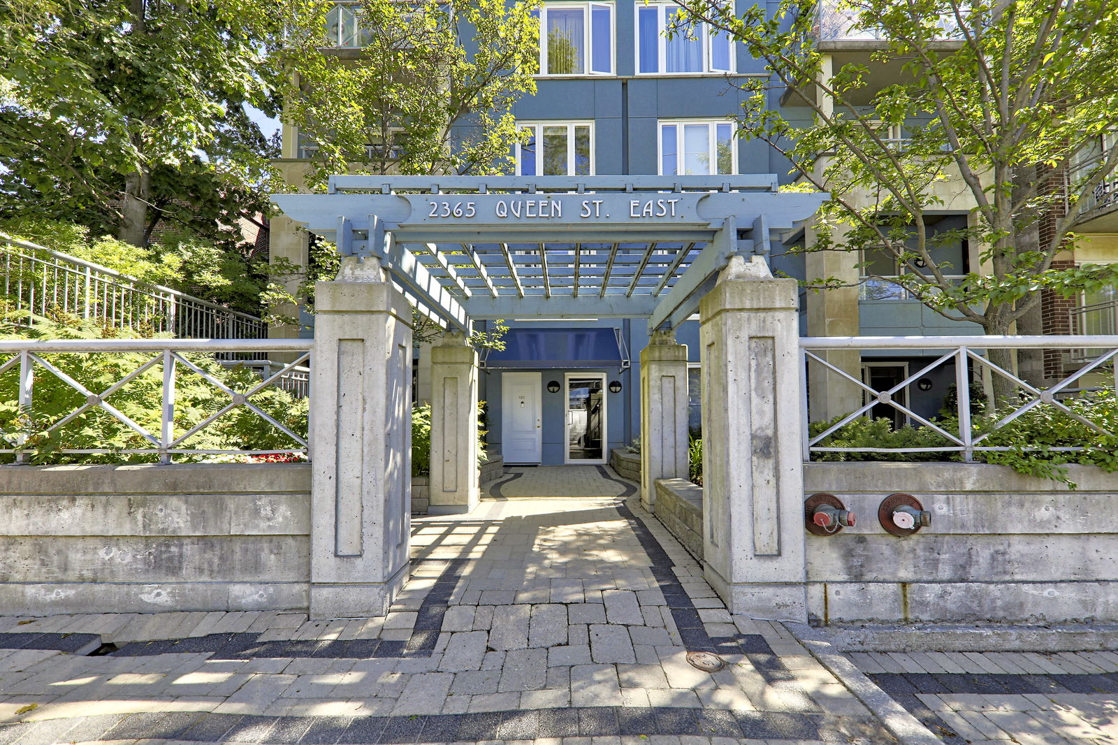 Entrance — South Beach Development, East End, Toronto