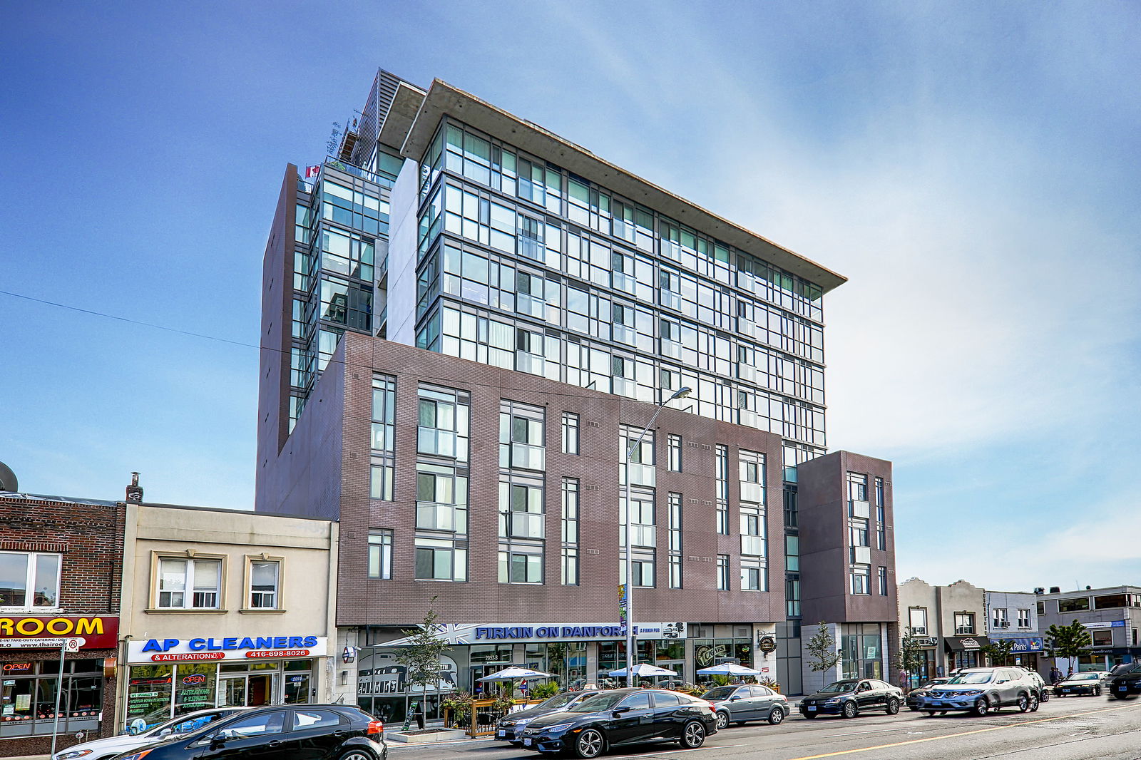 Exterior — Carmelina Condos, East End, Toronto