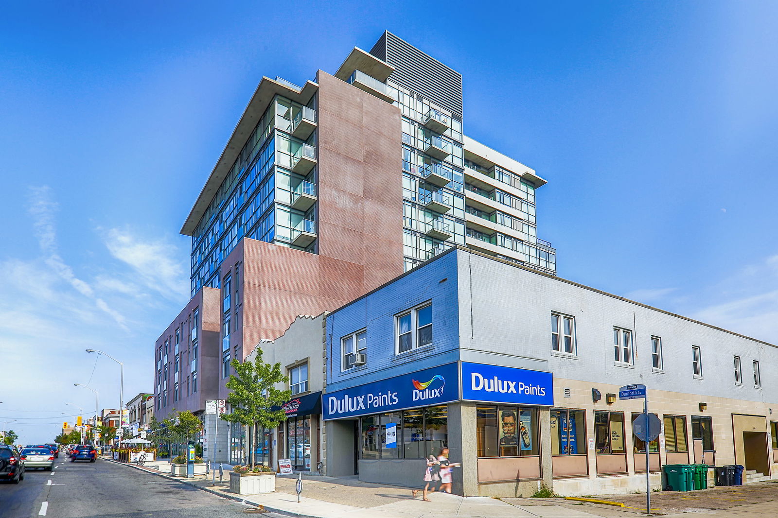 Exterior — Carmelina Condos, East End, Toronto