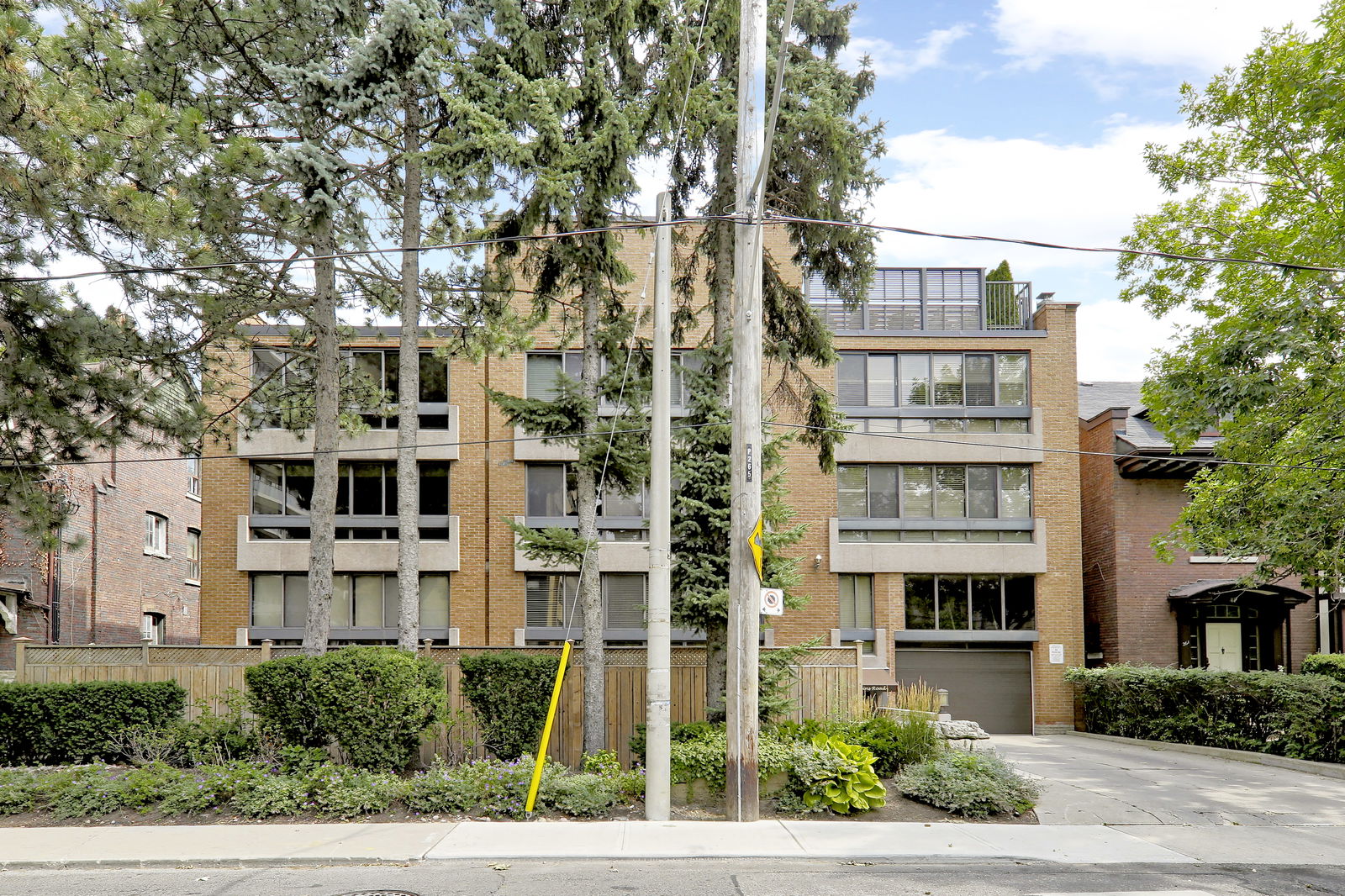 Exterior Facade — 265 Poplar Plains Road Condos, Midtown, Toronto