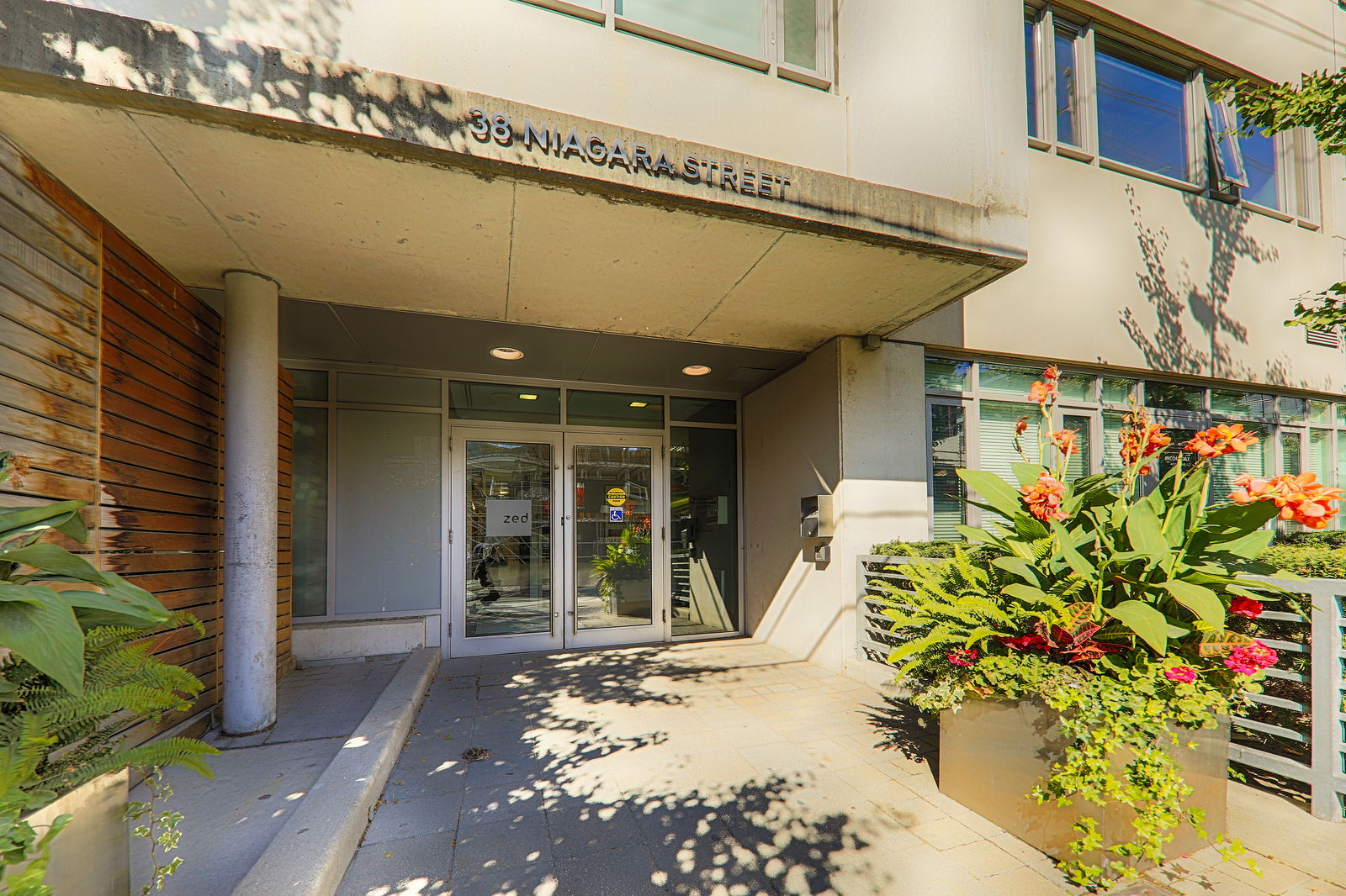 Entrance — Zed Lofts, Downtown, Toronto