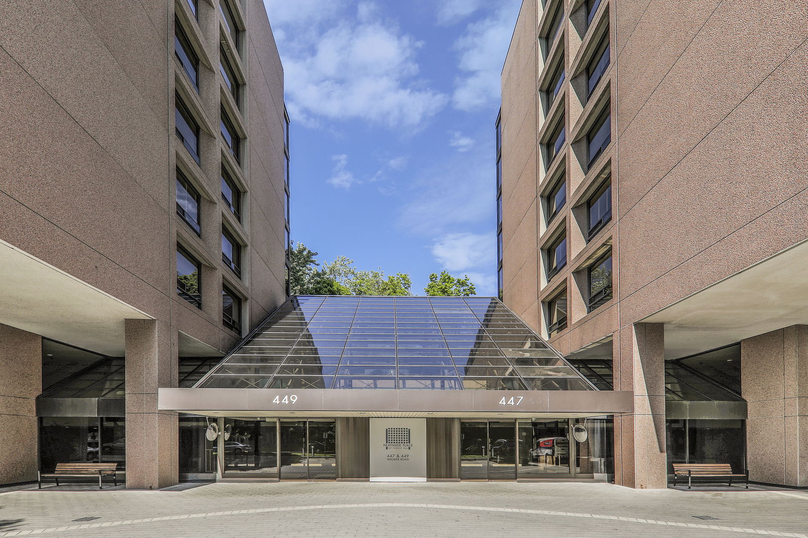 Exterior Sky — 447 Walmer Road Condos, Midtown, Toronto